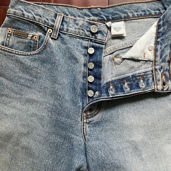Vtg 90s Calvin Klein high rise mom jean - Picture 5 of 6